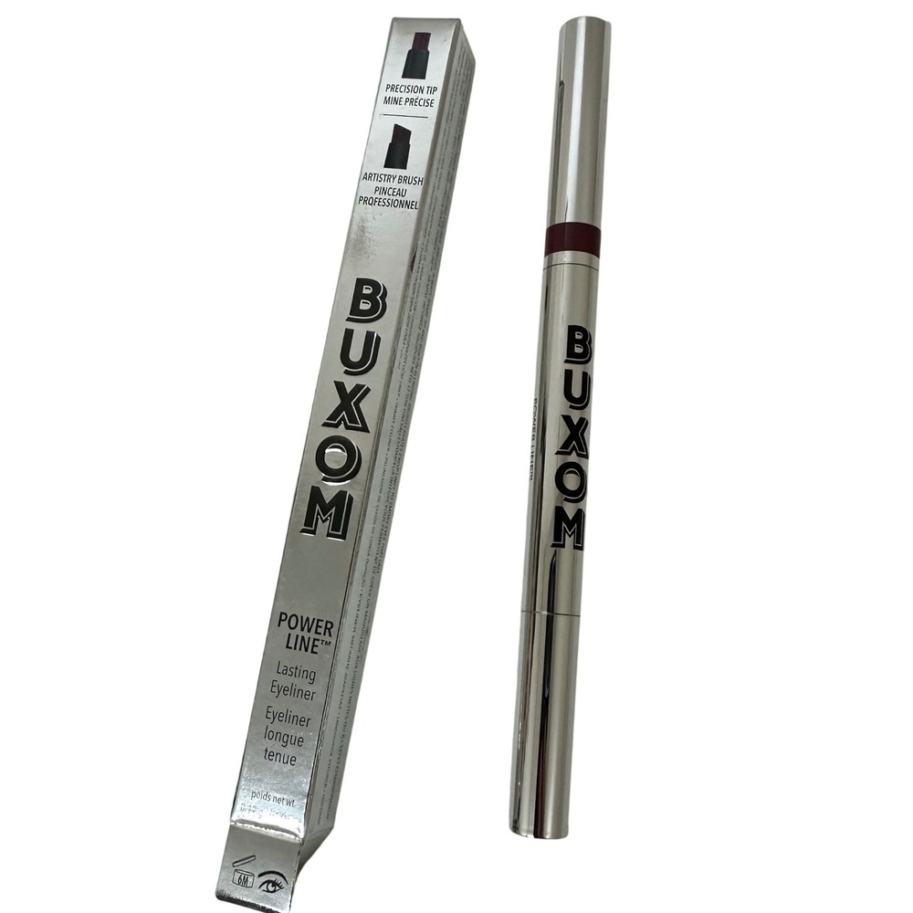 Buxom Power Line Lasting Eyeliner Demure Dolly Deep Plum Retractable Pencil New
